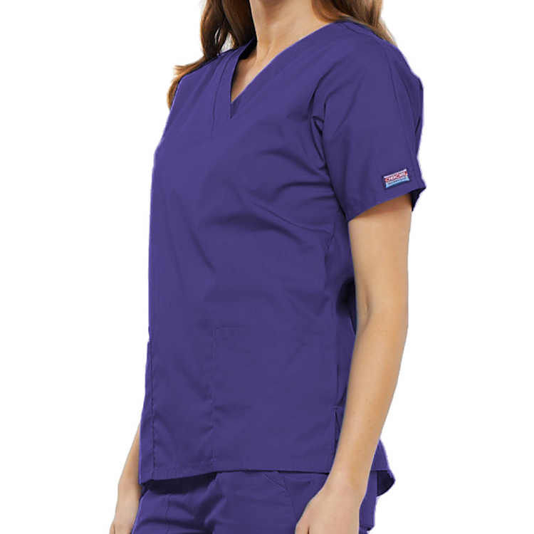 Guéthary - Tunique médicale - Col V - Manches courtes - Femme - Cherokee - Couleur 2 Cherokee Authentic Workwear