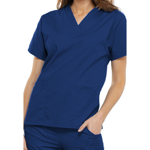 Guéthary - Tunique médicale - Col V - Manches courtes - Femme - Cherokee - Couleur 1 Cherokee Authentic Workwear