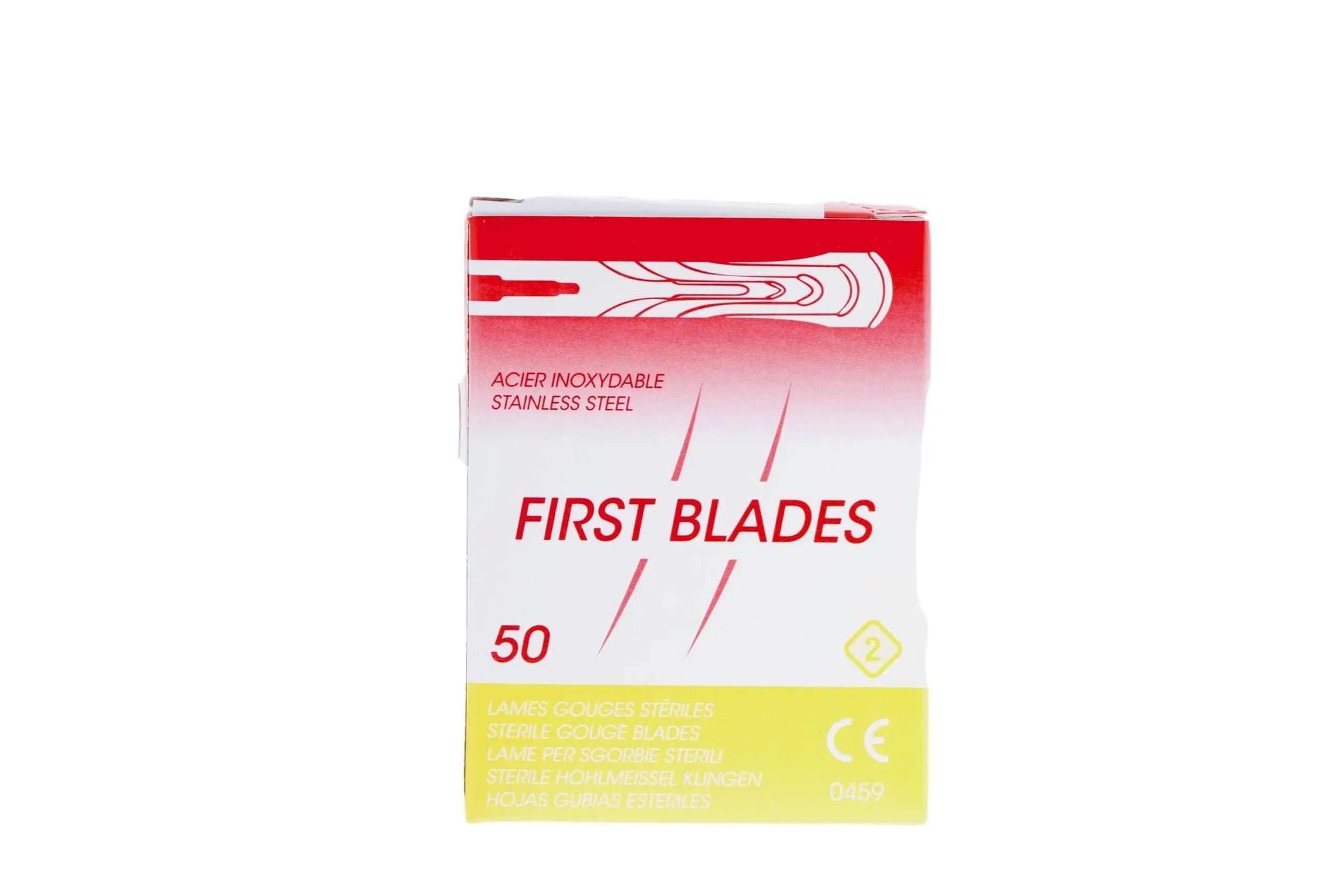 50 lames de gouges stériles - First Blades - My Podologie