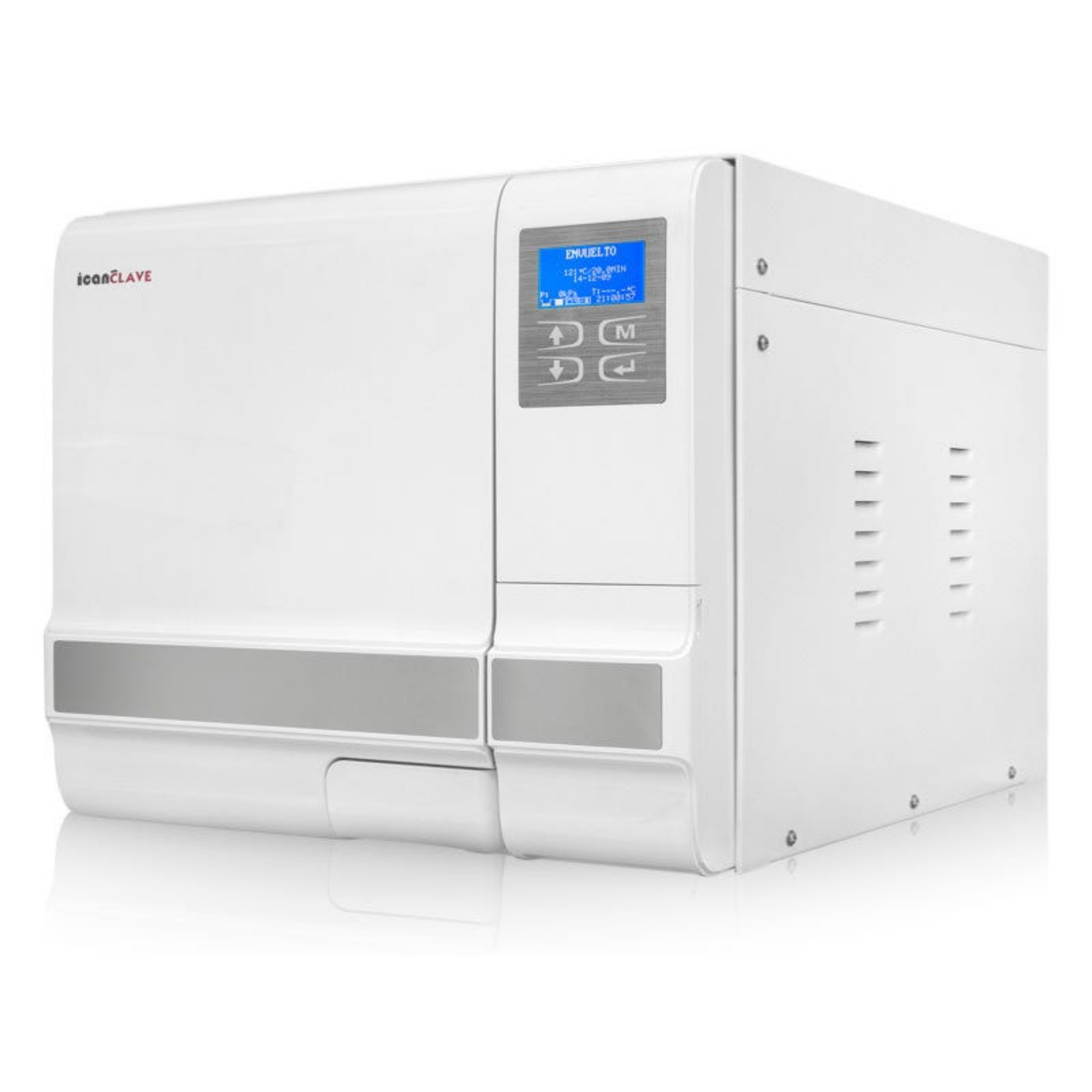 Autoclave 18 Litres Classe B avec USB Blanc