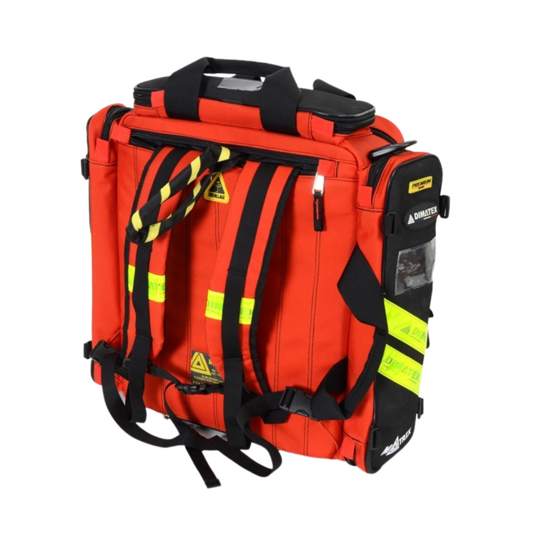 Sac de secours 46 litres MATRIX - Rouge ou bleu - DIMATEX