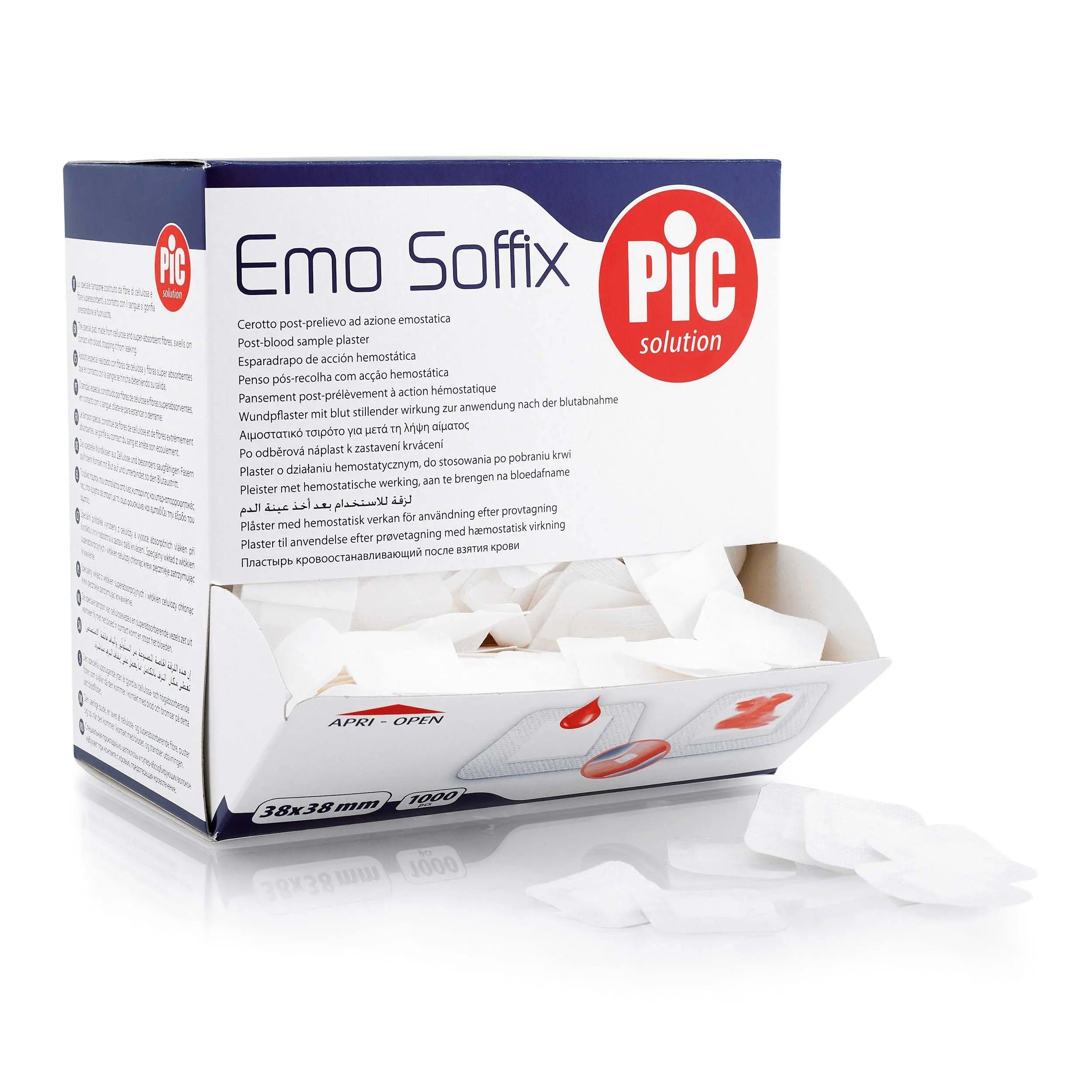 EMO SOFFIX 38MM x 38MM 1000PCS - Pic Solution