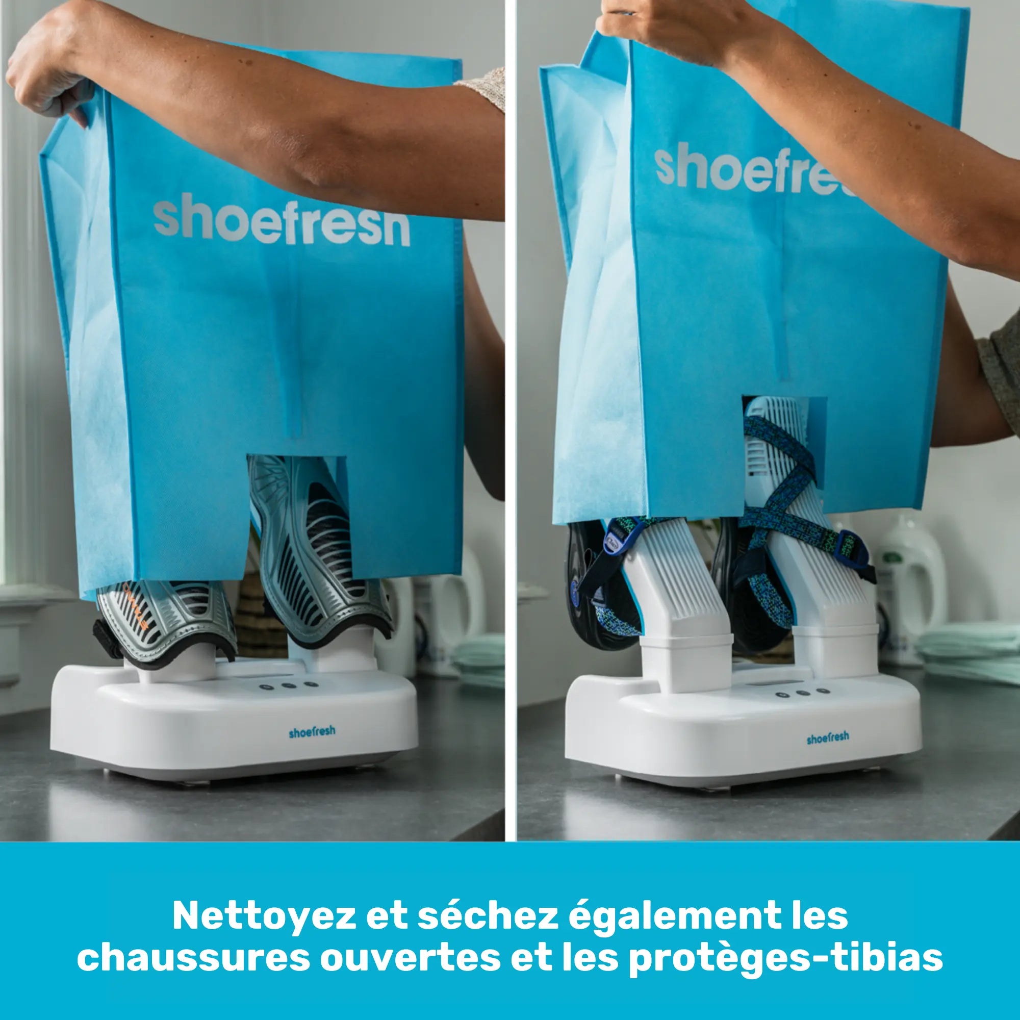 Sac à chaussures ouvertes - Shoefresh - My Podologie