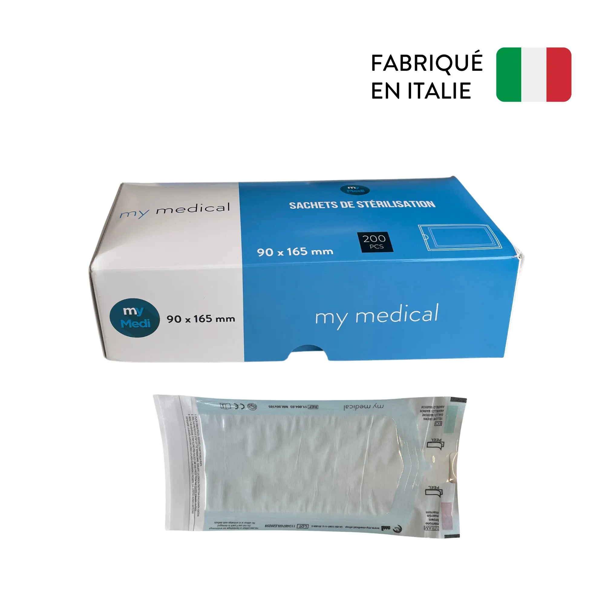 Sachets de stérilisation - My Médical My Medical  90-mm-x-165-mm