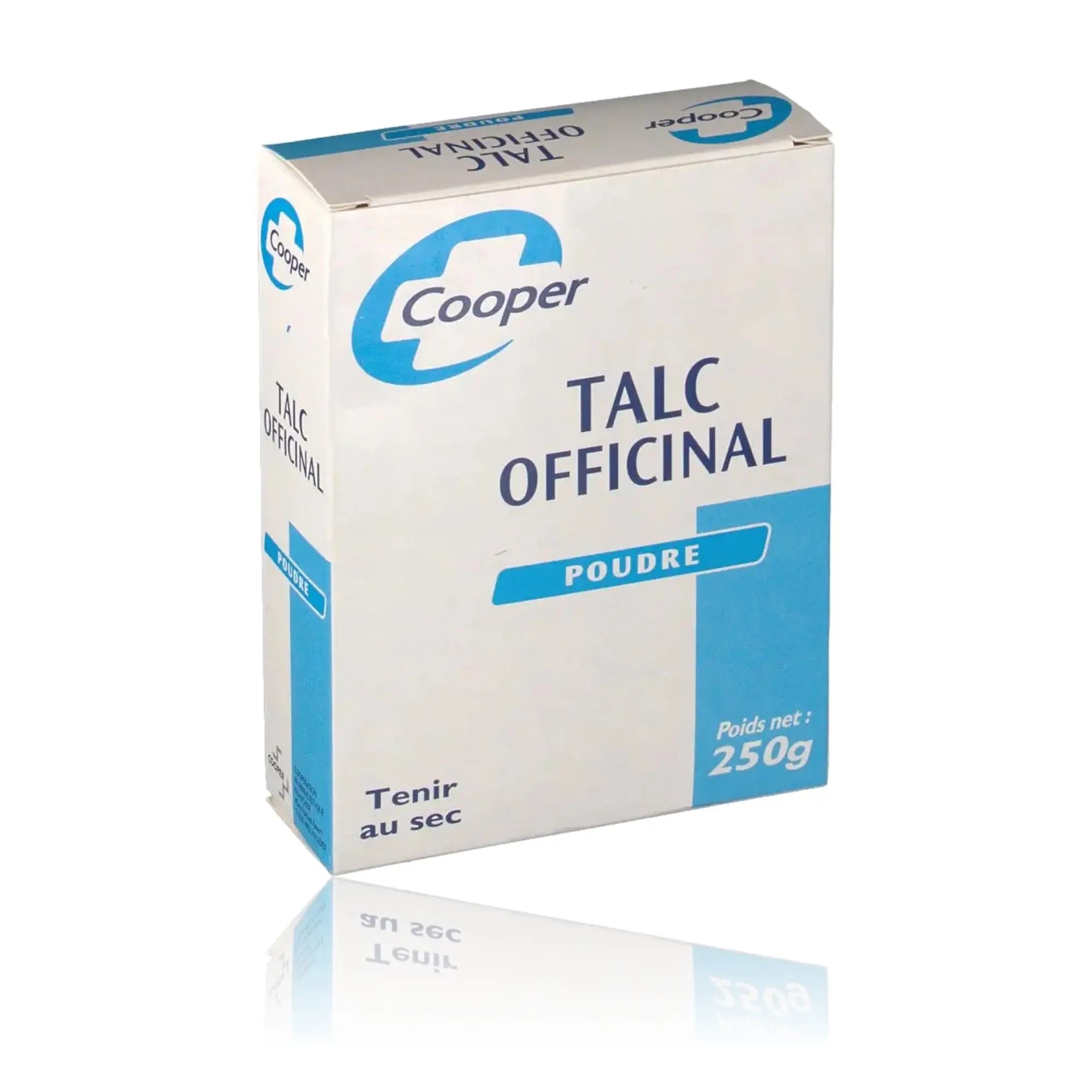 Talc Officinal powder 250 g - Cooper